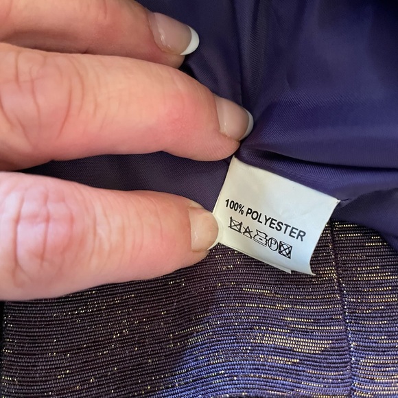 Women’s Vintage Shiny Blazer ( 8 ) - Picture 3 of 6